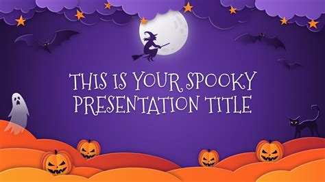 Cute Halloween Powerpoint Template